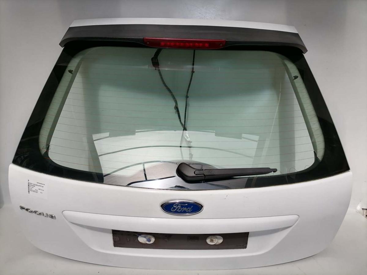 Ford Focus 2 original Heckklappe mit Heckscheibe Frost Weiß Fließheck Bj.2007 Ford Focus 2 original Heckklappe mit Heckscheibe Frost Weiß Fließheck Bj.2007